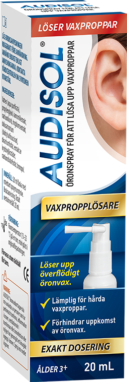 Audisol® Vaxpropplösare 20mL​